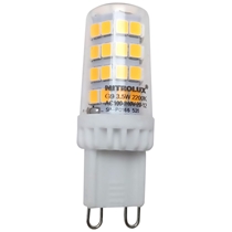 Lâmpada LED Bivolt 3,5W 2200K Luz Amarela - Nitrolux (MP)