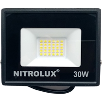 Refletor LED Bivolt 30W 6500K Luz Branca - Nitrolux (MP)