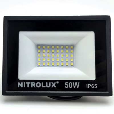 Refletor LED Bivolt 50W 6500K Luz Branca - Nitrolux (MP)