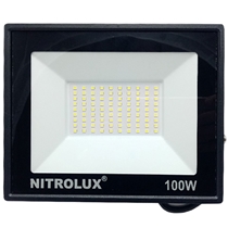 Refletor LED Bivolt 100W 6500K Luz Branca - Nitrolux (MP)