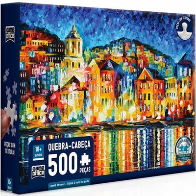 Jogo Quebra Cabeça Arte Janelas Do Mundo Puzzle 1000 Peças - Colorido