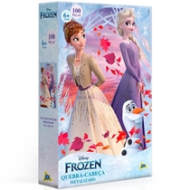 Quebra-Cabeça Toyster 100 Peças Frozen Disney 2988
