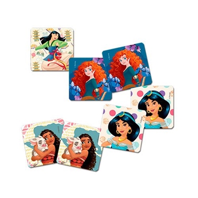Super KIT QUEBRA-CABEÇA Domino e Jogo da Memoria Disney Princesas JAK 2354  – Starhouse Mega Store