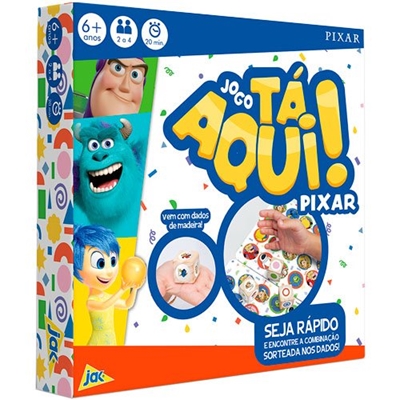 Jogo Toyster Tá Aqui Pixar 2989