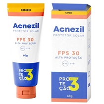Protetor Solar Facial Acnezil FPS 30 60g