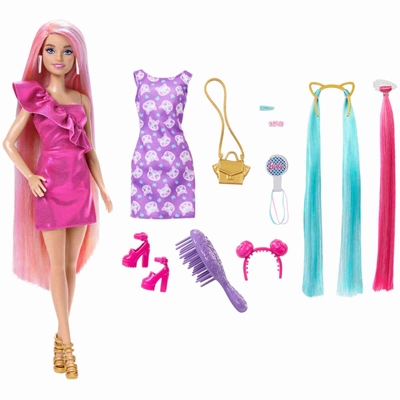 Boneca Barbie Fashion Totally Hair Salão de Beleza Mattel