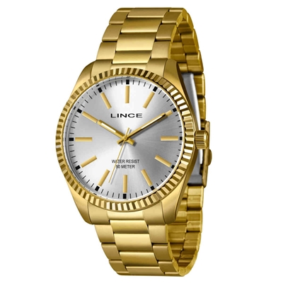 Relógio Masculino Lince Dourado MRGH191L46 S1KX