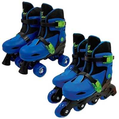 Patins Roller Sport Skate 4 Rodas Preto Masculino - Fenix - Patins