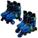 Patins Fenix Radkal 2 Em 1 Ajustável 34-37 Azul E Preto PK2-01 P