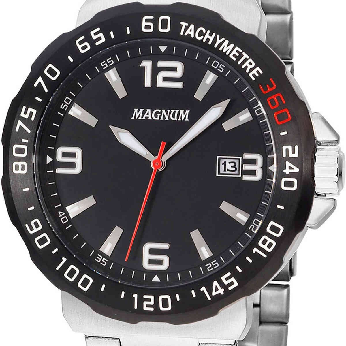 Relógio Magnum Masculino Quartz MA35039T - Ótica Record