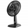 Ventilador de Mesa Mallory 30cm Turbo Compact Preto E Grafite