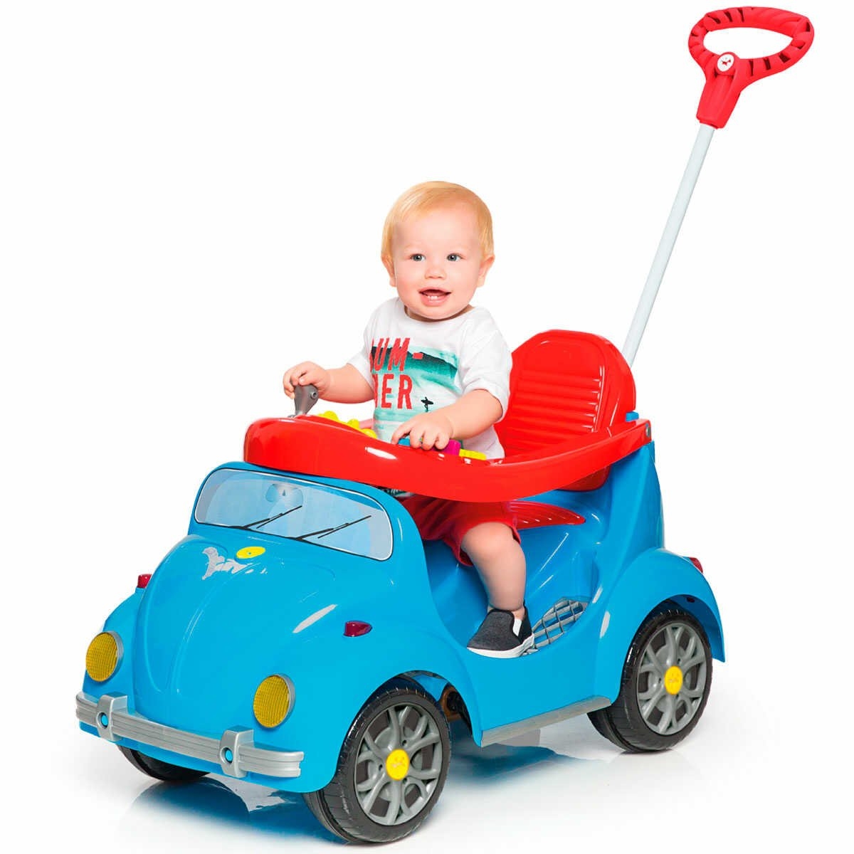 Cadeira para Salão de Beleza Infantil - kids - Fusca com musica em