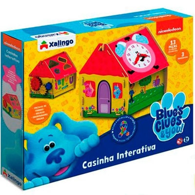 Jogo Infantil Sequência Lógica Blue's Clues Xalingo - Xalingo