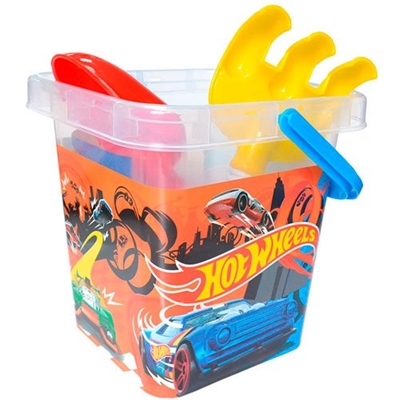 Balde De Praia Fun Hot Wheels F0029-0