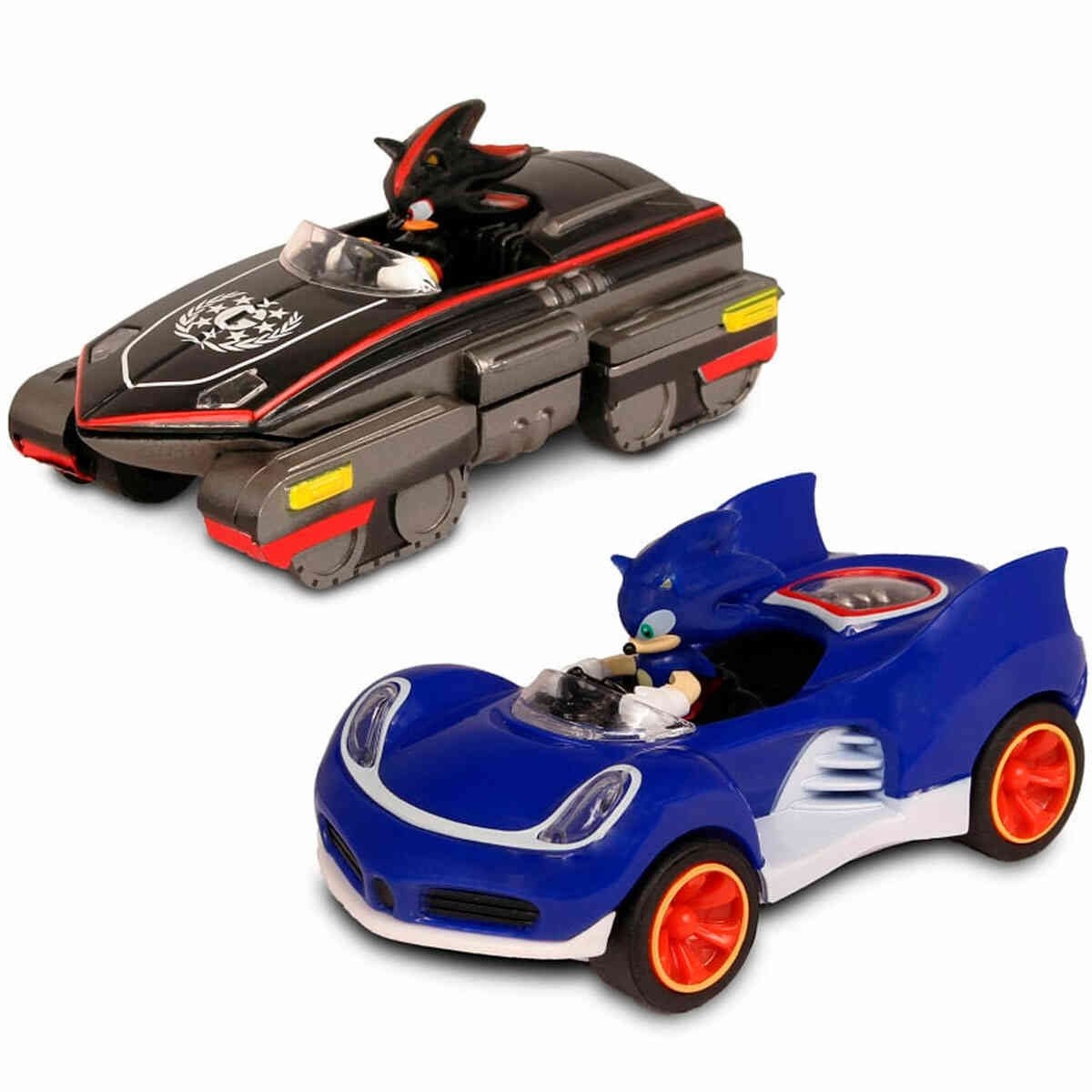 Carro Fun Sonic Shadow Pull Back Preto F0106-9