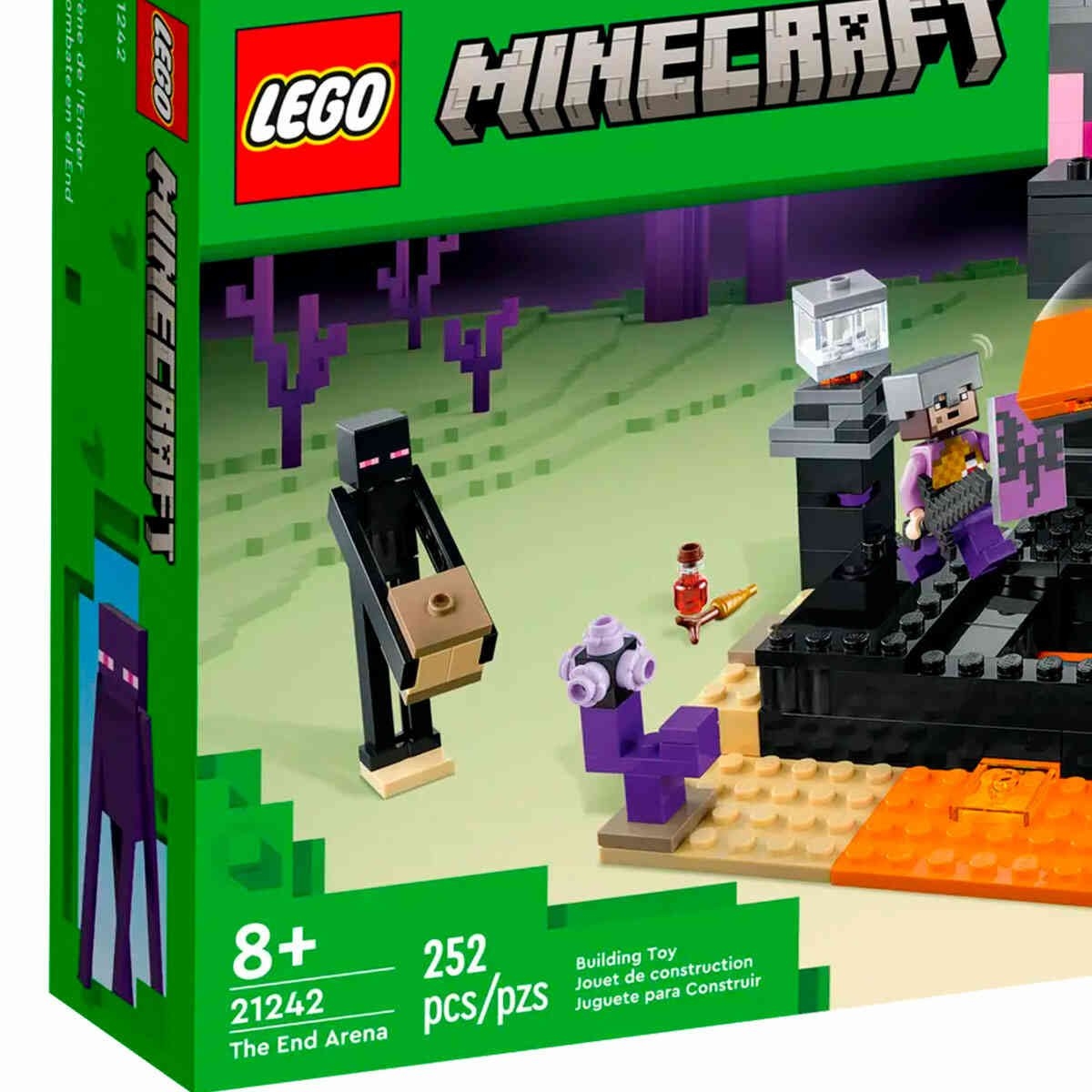 LEGO® Minecraft® The End Arena 252 Piece Building Kit (21242)