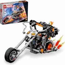 Bloco Lego Super Heroes 264 Peças Robô Motoqueiro Fantasma 76245