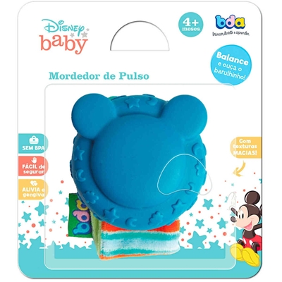 Mordedor De Pulso Bda Disney Mickey 2855