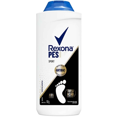 Talco Desodorante Para Pés Rexona Sport 100g