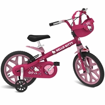 Bicicleta Bandeirante Hello Kitty Aro 16 3345