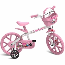 Bicicleta Bandeirante Hello Kitty Aro 14 3344