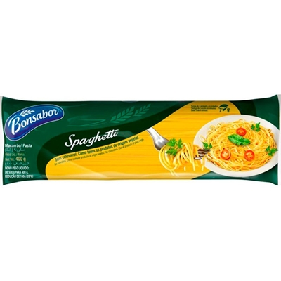 Macarrão Espaguete Bonsabor 400g