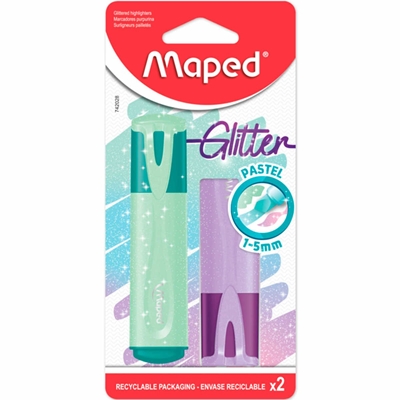 Marca Texto Tons Claros Maped Fluopeps Com 2 Unidades 742028