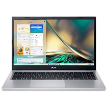 Notebook Acer Aspire 3 Intel Core I3 8GB RAM 256GB Tela 15.6" Windows 11 Prata A315-510-34XC