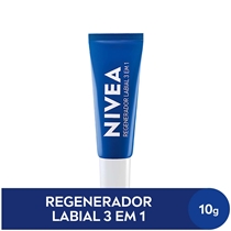 Regenerador Labial Nivea 3 em 1 10g