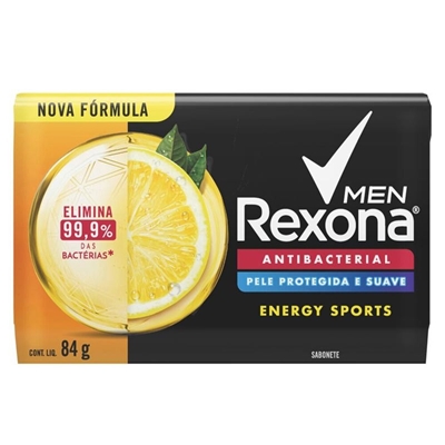 Sabonete Em Barra Rexona Energy Sports 84g