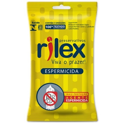 Preservativo Rilex Espermecida 3 Unidades