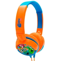 Headphone OEX Infantil Boo Azul e Laranja HP301