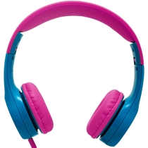 Headphone Estéreo ELG Infantil Melody Com Limitador de Volume Rosa e Azul