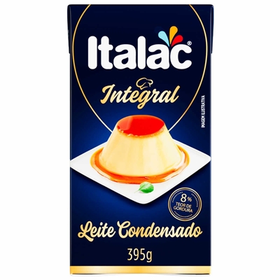 Leite Condensado Integral Italac 395g