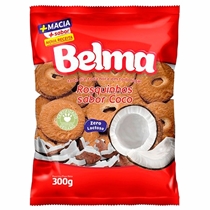 Biscoito Belma Rosquinhas Sabor Coco 300g