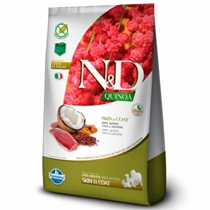 Ração N&D Quinoa Cães Adultos Pele Sensível Pato 10,1kg (MP)