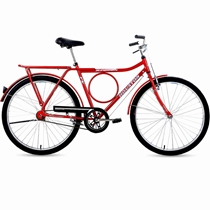 Bicicleta Houston Super Forte Aro 26 Vermelho SF26F1S