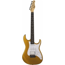 Guitarra Tagima 2 Single Strato TG-520 Dourada Metalic