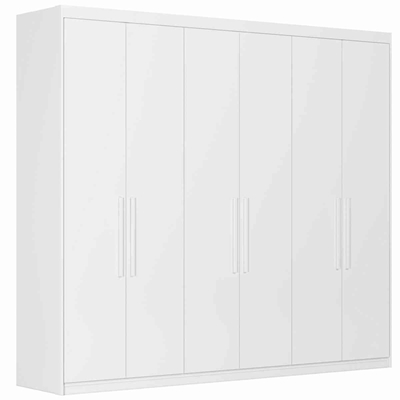 Guarda-Roupa 6 Portas Demóbile Venice Branco 62480