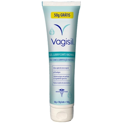 Gel Lubrificante Vaginal Vagisil 100g