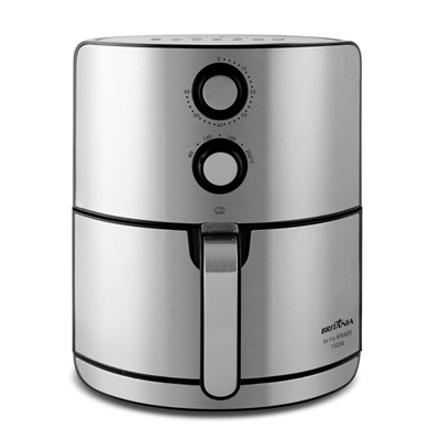 Fritadeira Air Fryer Britânia 4,6L 1500W 127V Inox BFR46PI