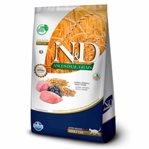 Ração N&D Ancestral Grain Gatos Adultos Cordeiro 1,5kg (MP)