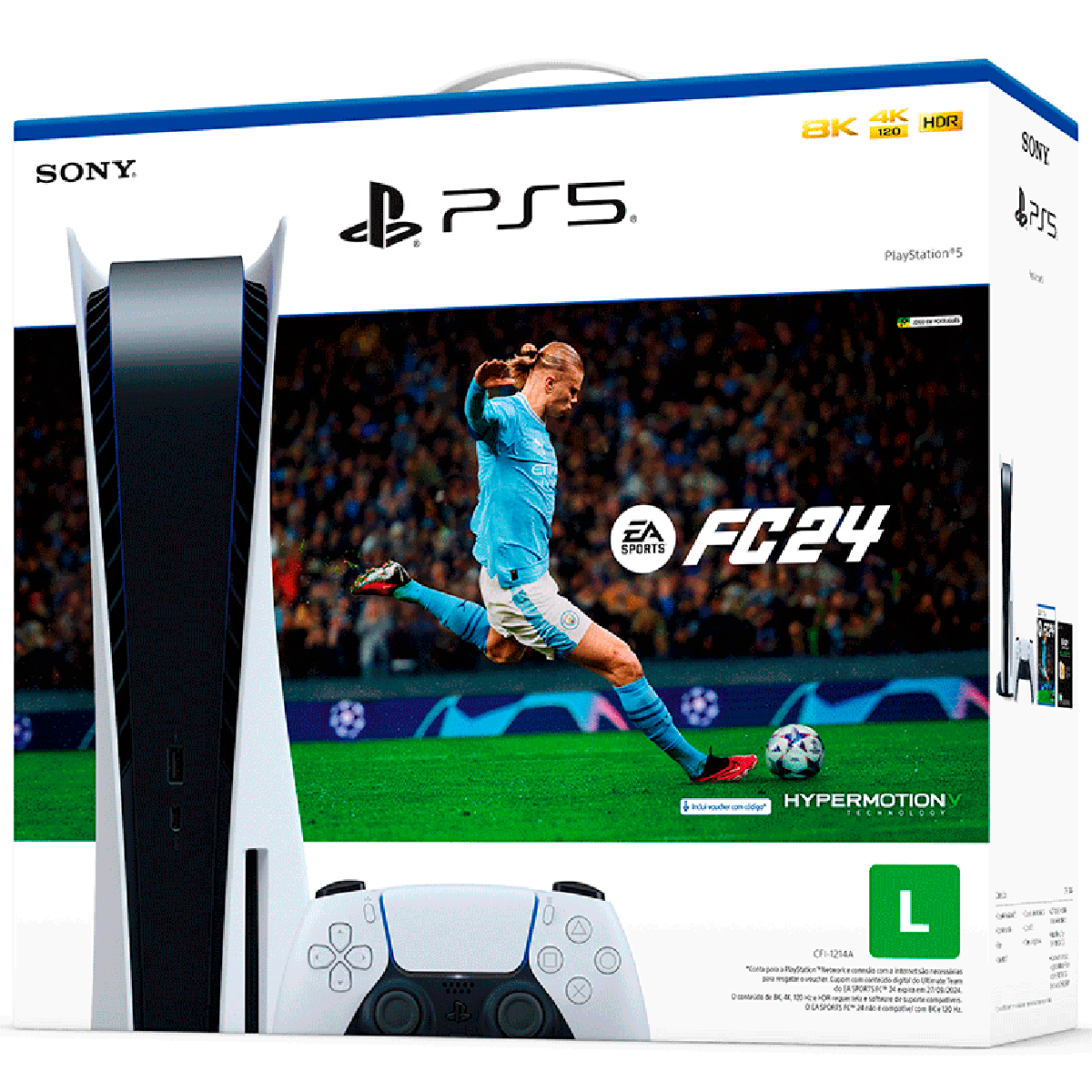 PS4 PRO Branco - 1TB - 4k - 1 Controle - Sem Jogo - Nova Era Games