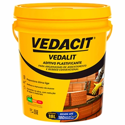 Aditivo Plastificante Vedalit 18L - Vedacit (MP)