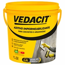 Aditivo Impermeabilizante Concretos E Argamassas 3,6L - Vedacit (MP)