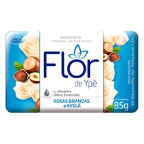 Sabonete Ypê Flor de Rosas Brancas e Avelã 85g