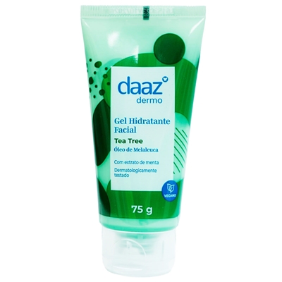 Gel Hidratante Facial Daaz Tea Tree 75g