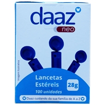 Lanceta Para Lancetador Daaz Neo 100 Unidades