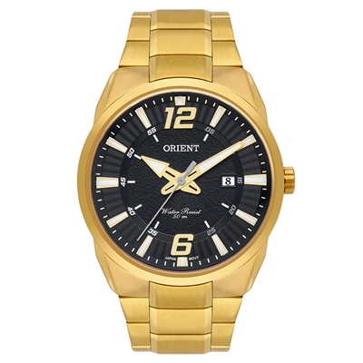 Relógio Masculino Orient Dourado MGSS1262 P2KX
