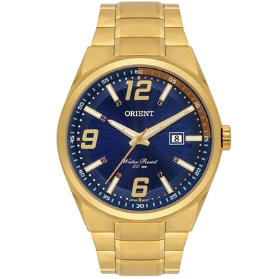 Relógio Masculino Orient Dourado MGSS1264 D2SX